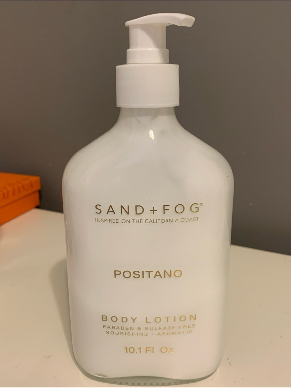 Sand + Fog Positano White Body Lotion - Nourishing Moisturizer